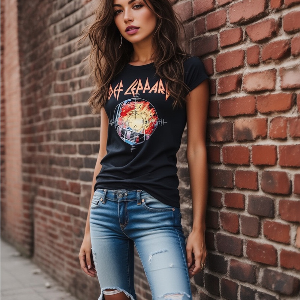 🌻5/$30🌻 DEF LEPPARD Graphic Band T-Shirt